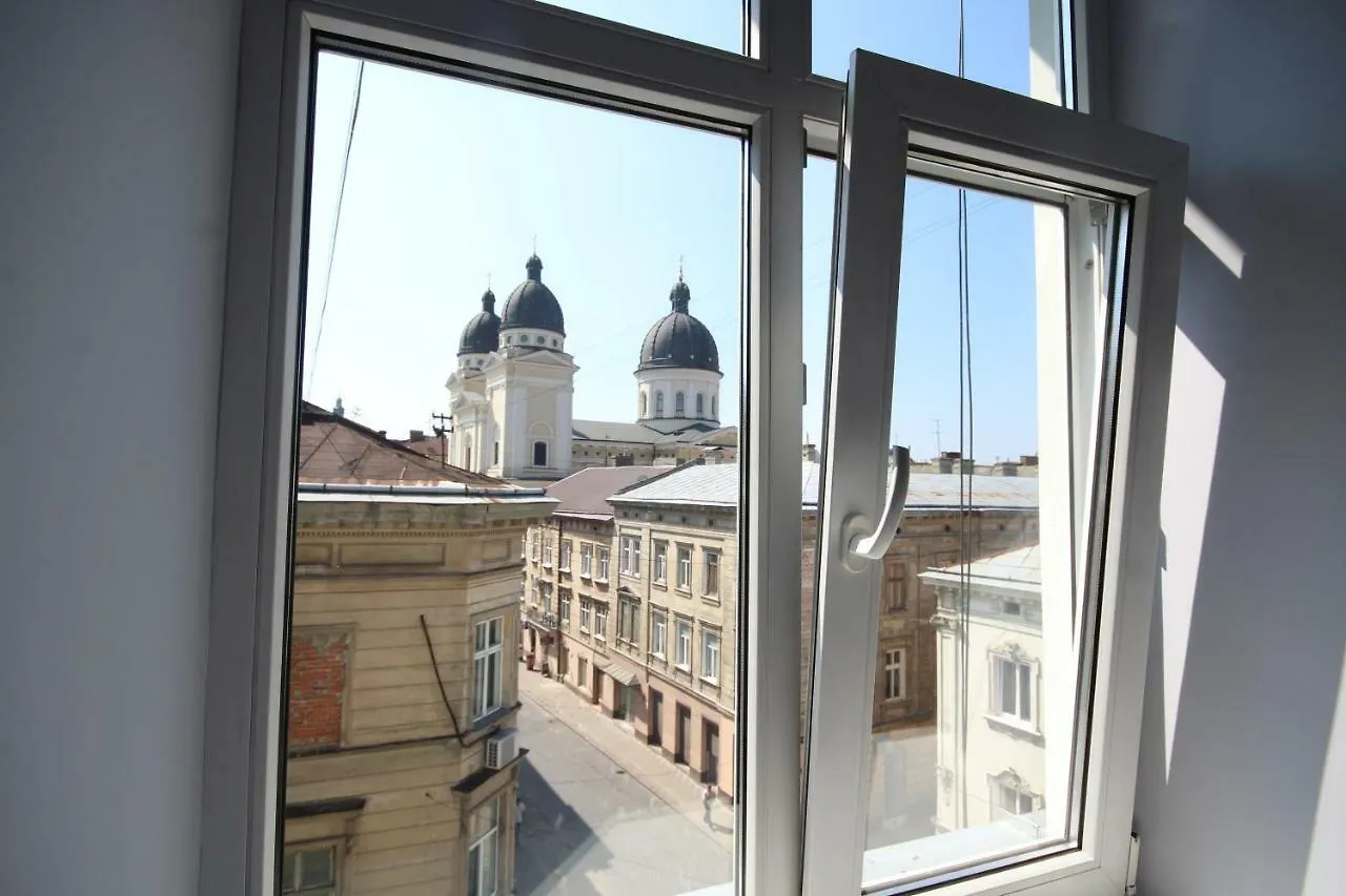 Romantic Panorama Krakivska Street Lviv